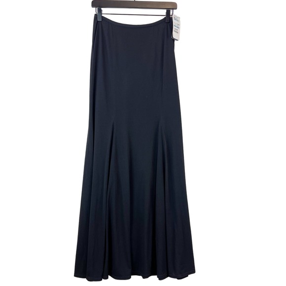 Jupe Noire Midi évasée Tadashi Shoji Taille 12 - Occasion En Très Bon état